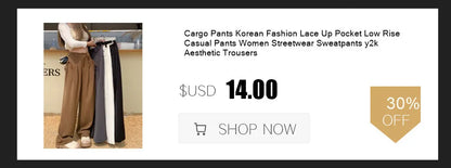 Korean Pantalon Femme High Waist Casual Irregular Y2k Wide Leg Pants for Women Straight Fashion Trousers 2024 New Bottoms